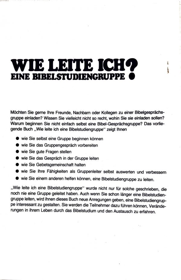 Wie Leite Ich Eine Bibelstudiengruppe? - Die Navigatoren - Image 2